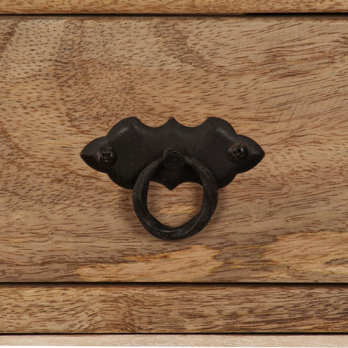 Rustika Rowe -  Sideboard Solid Mango Wood 100x30x130 cm